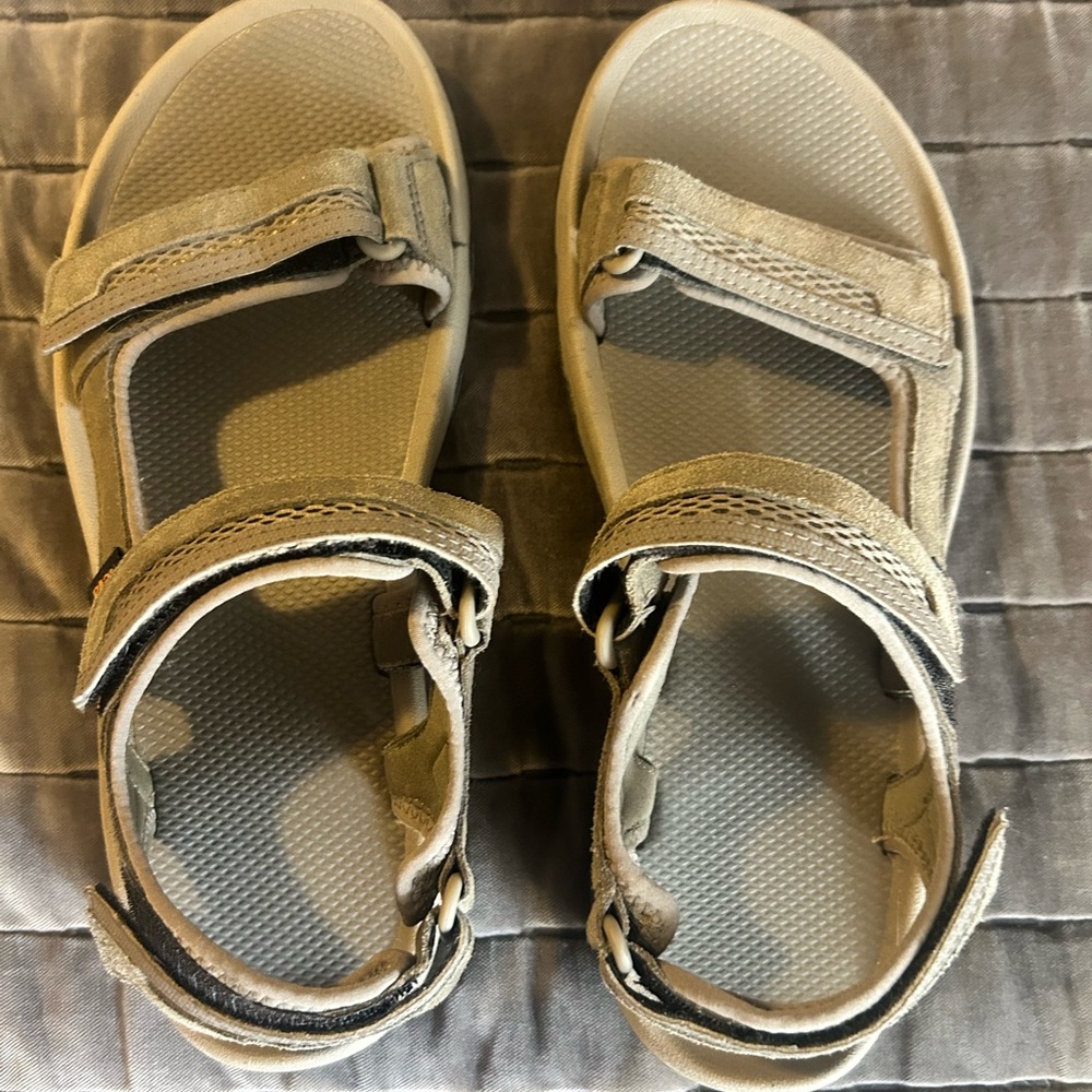Teva Tan Sport Sandals with Adjustable Straps and Sturdy Soles